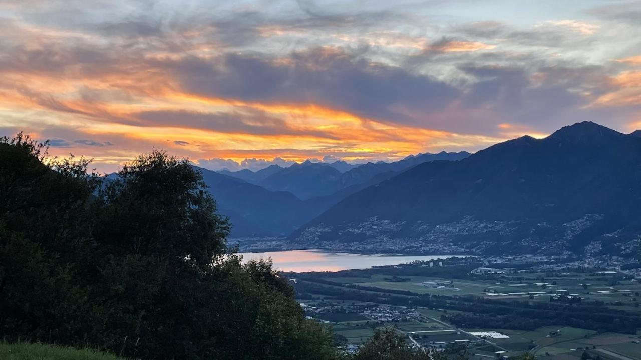 Ferienwohnung Rustico Ai Monti Cadenazzo Buitenkant foto