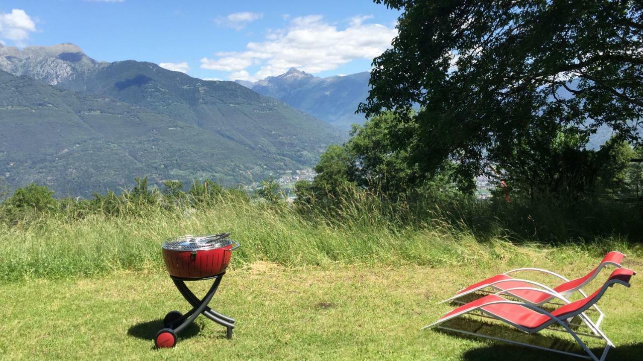 Ferienwohnung Rustico Ai Monti Cadenazzo Buitenkant foto